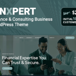 Finance & Consulting Business WordPress Theme v1.0.1