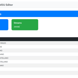 M3U Editor - Free IPTV List Editor